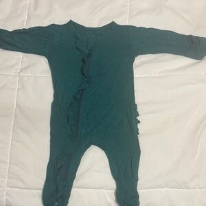 Charming Teal Kids Footie